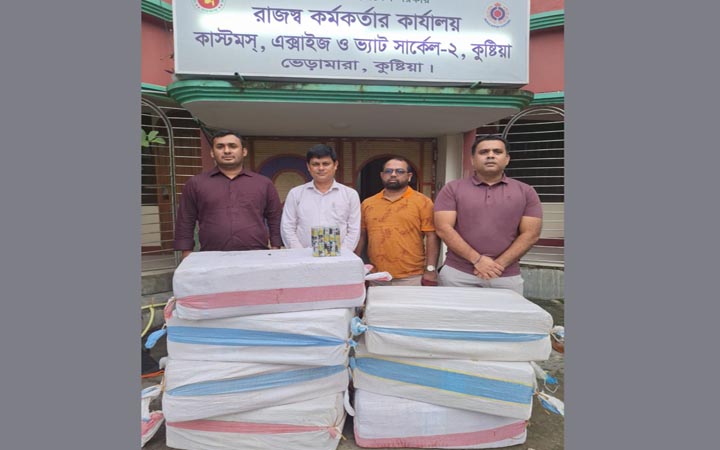 কুষ্টিয়ায় দুই লক্ষ নকল আকিজ বিড়িসহ আটক ১